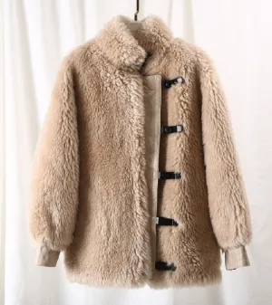 Women's Winter Casual Thick Wool Warm Coat