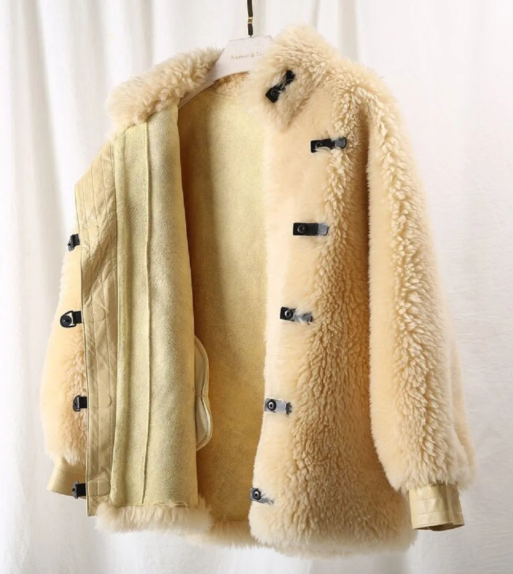 Women's Winter Casual Thick Wool Warm Coat