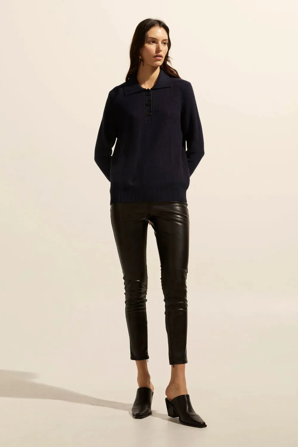 Zoe | Bolt Pant | Black